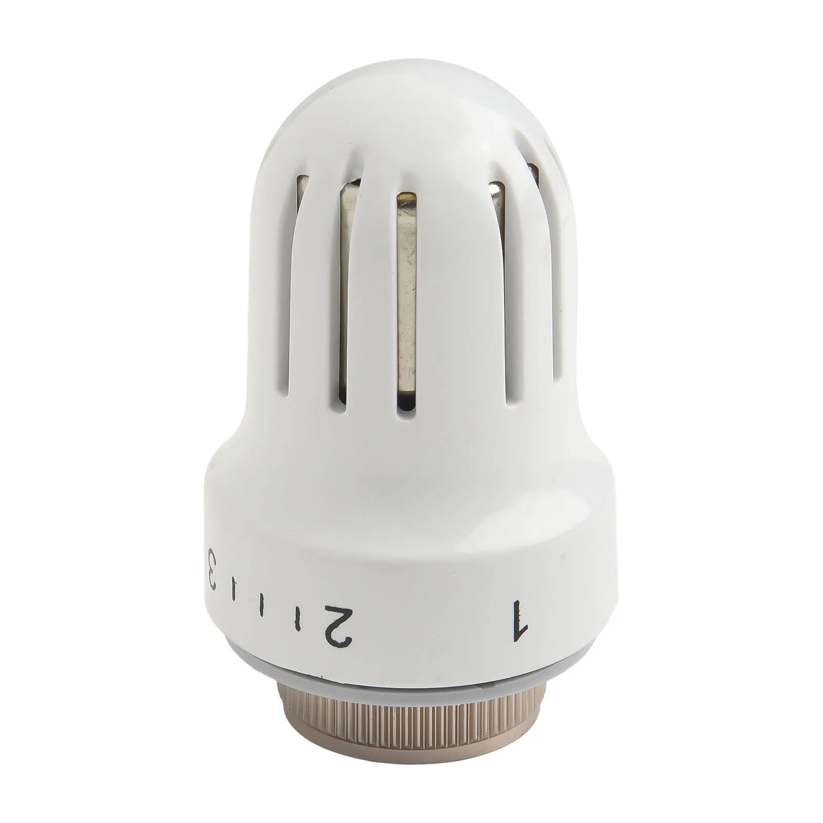 Druable High Quality Head Heater Radiator Valve Thermostatic With Frost Protection 8.7cmX3.4cm Adjustment Alloy