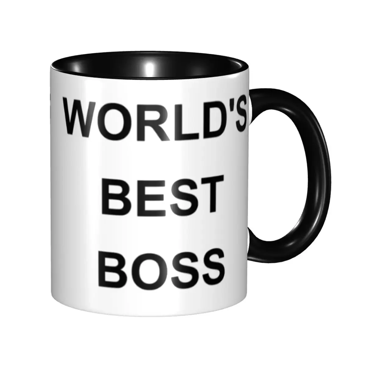Tasses à café personnalisées « Meilleur patron du monde », tasses à thé au lait en céramique DIY