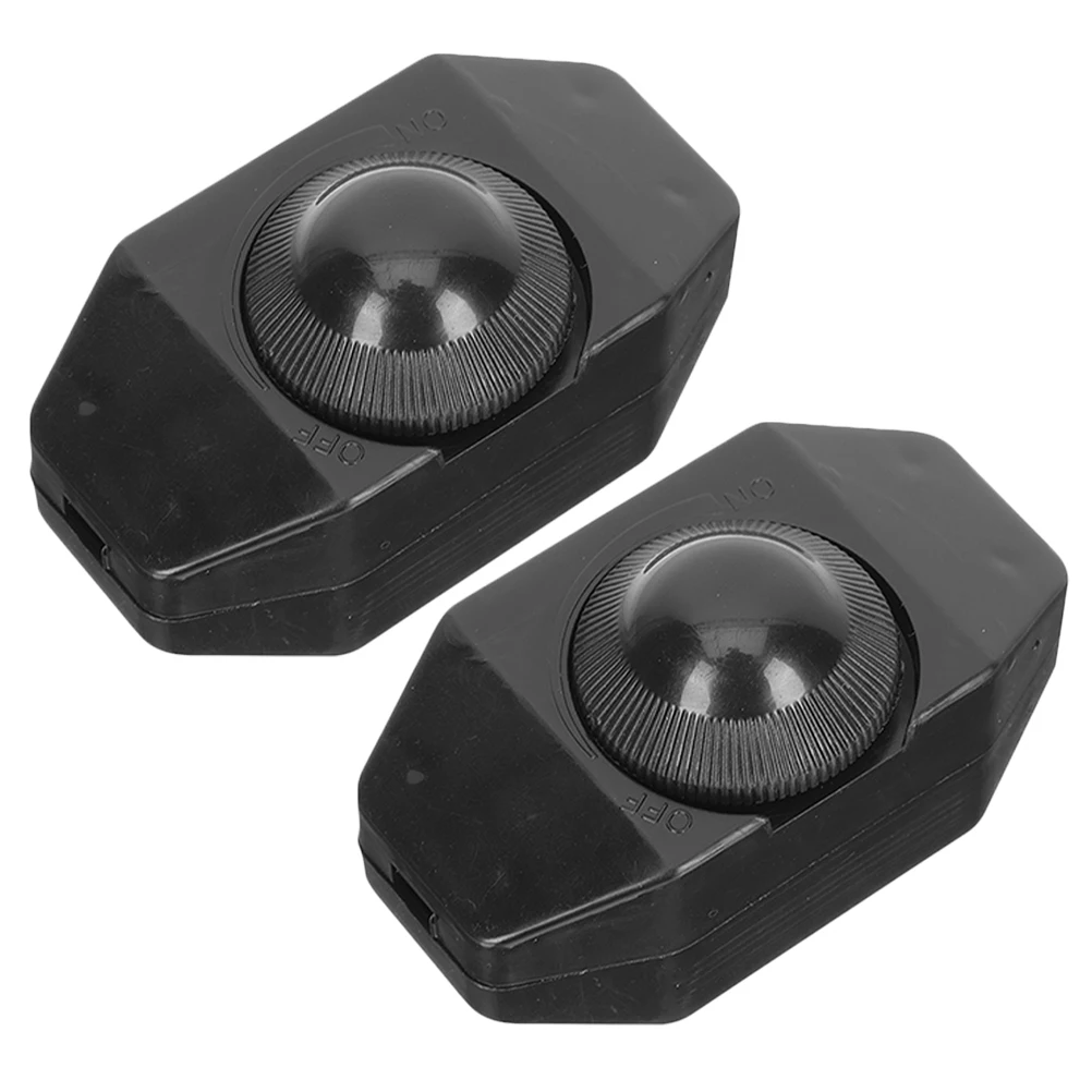 

2 pcs Lamp Parts Desk Accessory Controller Plastic Knob LED Switch Light Switch Table Lamp Part DIYAccessory Safe