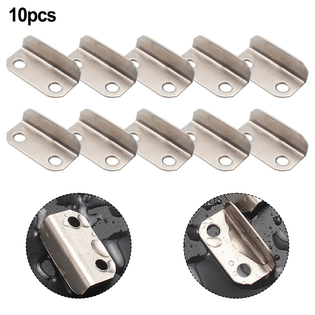 10 PCS L Shape Corner Bracket Metal Right Angel Brace For Shelf Support Board Connect Drawer Shelf Wall Bracket Hardware