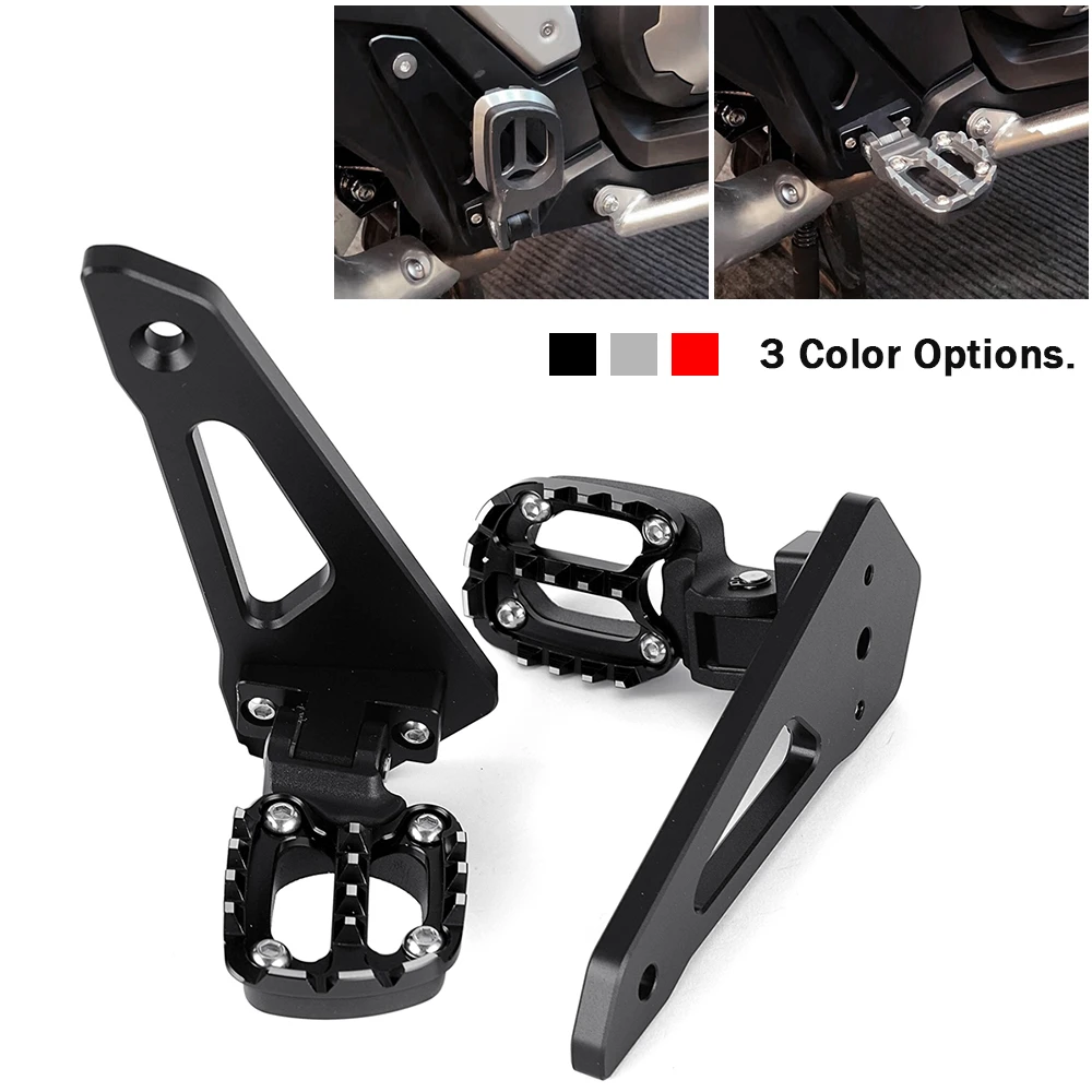 Rear foot Stand Rearset Footrest For Honda X-ADV 750 XADV 750 X ADV 750 2021 Rear Passenger Footpeg Footrest Pedal Foot Pegs