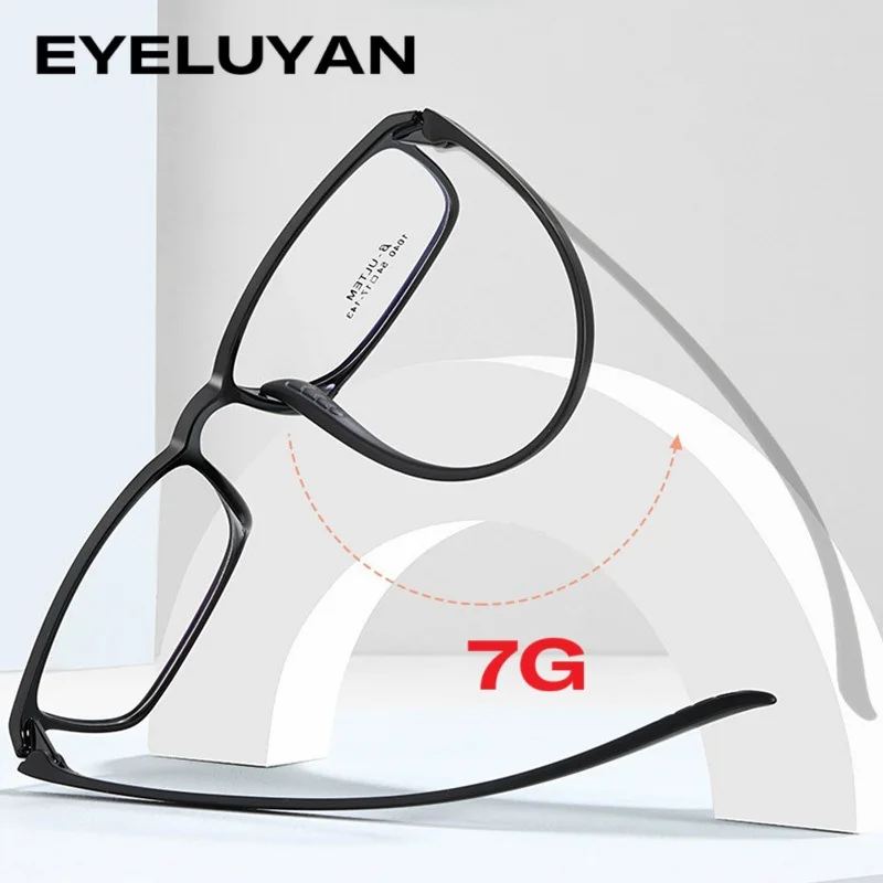 

New 2025 Men Business Eyewear Retro Square TR90 Titanium Eyeglasses Myopia Optical Prescription Glasses Frame For Men 1040