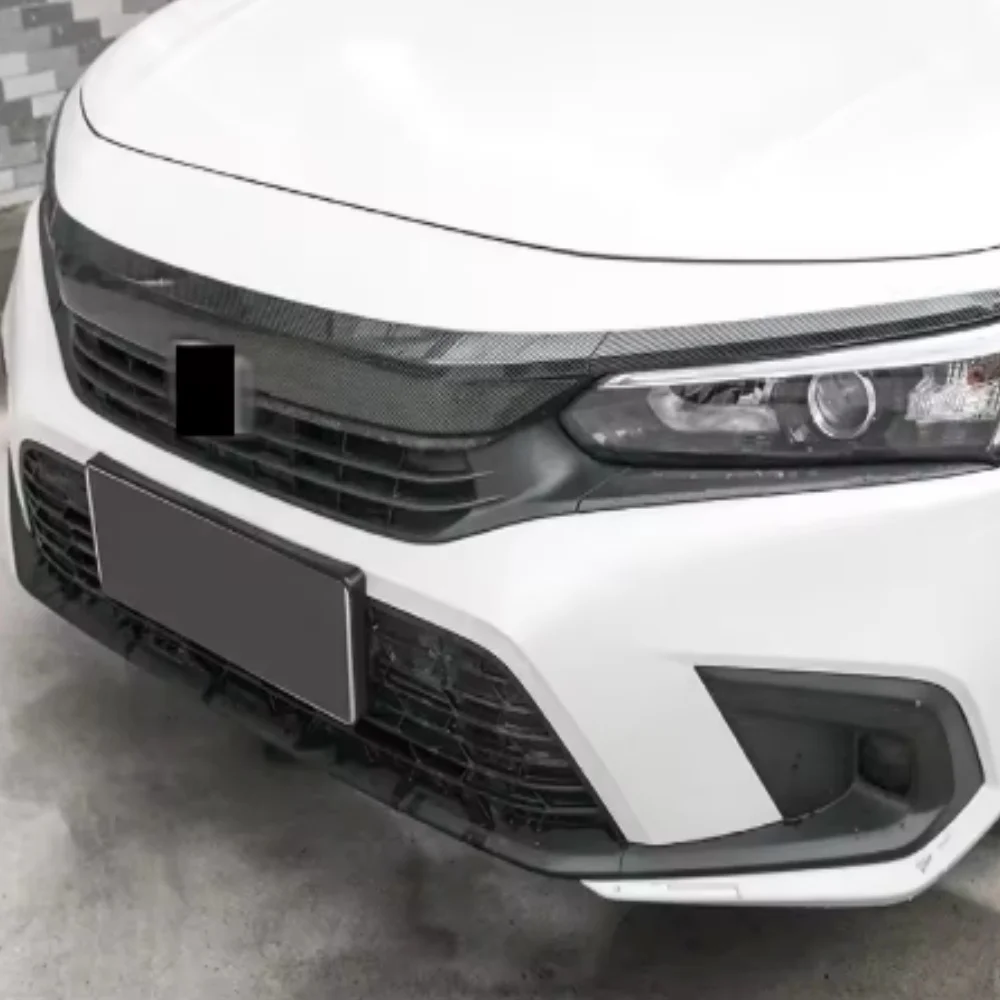 Front bumper grille ventilation network  Decorative cover For Honda civic 11th 2022