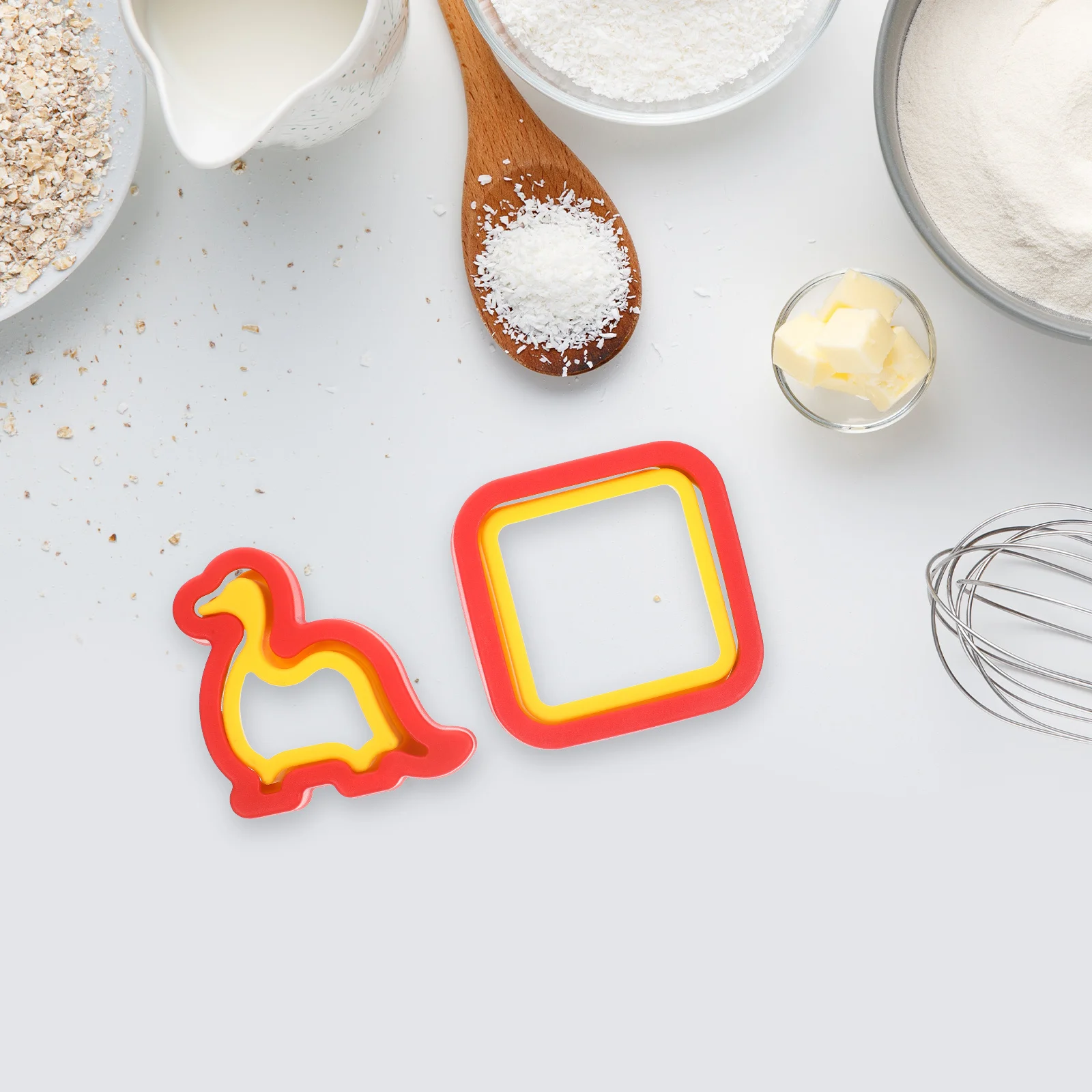 

2Sets Nonstick Toast Baking Mold Stainless Steel Bread Mold for Home DIY Cake Loaf Cooking Tool Toast Baking Useful Cake