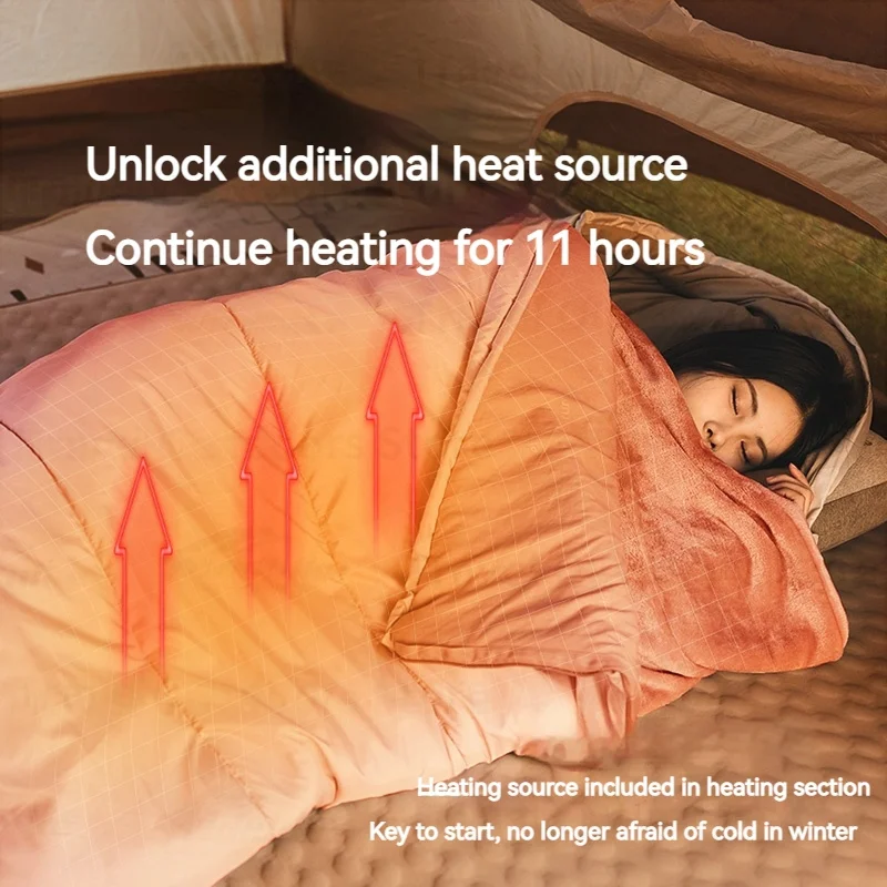 

Naturehike M Series Envelope Sleeping Bag Camping Washable Cotton Quilt Outdoor Single Sleeping Bag Storage Portable Traveling