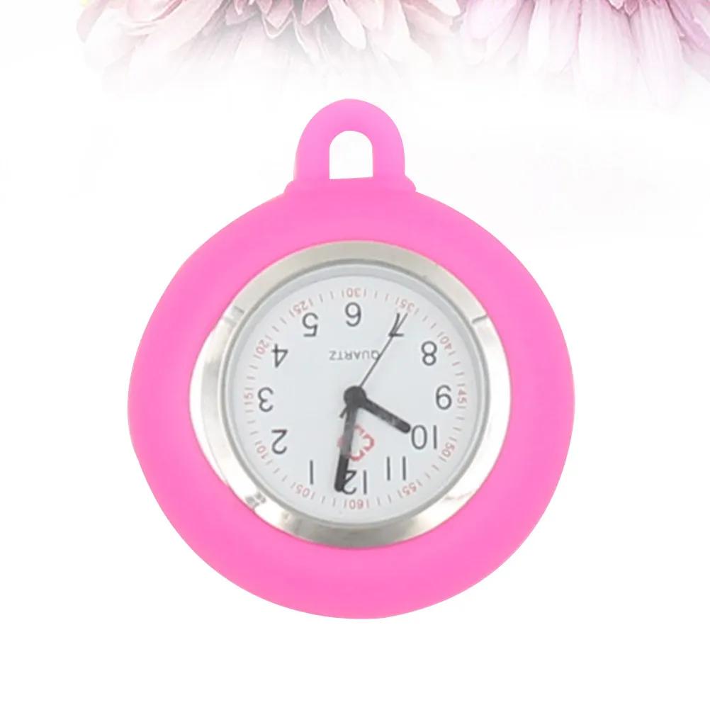 

Высококачественные унисекс-часы для медработников, розовые, портативные и надежные, без шнурка