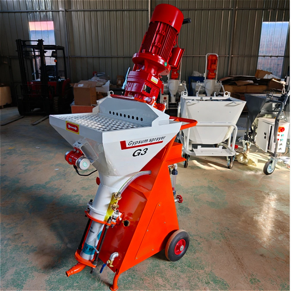 Factory Direct Sales of Convenient, Fast, and High-quality 220V Gypsum Cement Plastering Sprayer