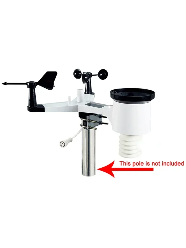 Bestselling Meteorological station RS485 interface wired connection for wind speed, direction, rainfall, temperature