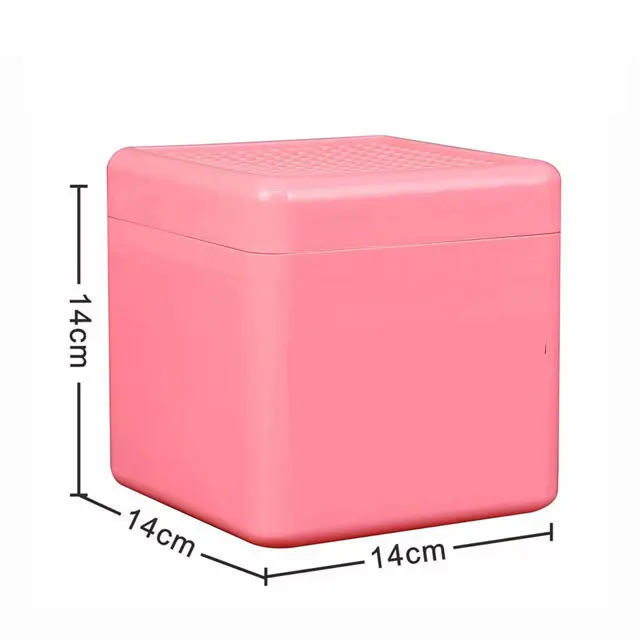 Kid Geschenken Opbergdoos Magnetische Bouwsteen Desktop Speelgoed Snack Blok Opslag Emmer Plastic Organizer Stofdichte Container