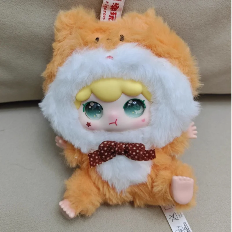 

В наличии, натуральная детская три Kimipapa, серия животных, глухая коробка, виниловая плюшевая кукла, очаровательный брелок для ключей, сумка, украшения, загадочная коробка, подарок