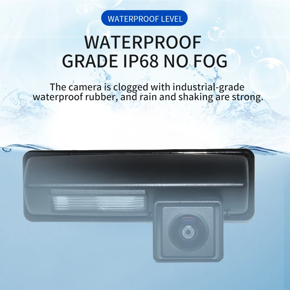 Car Rear View Reverse Parking Camera 170 wide Degree CCD Night Vision for Toyota Camry Aurion XV40 2007 2008 2009 2010 2011 2012
