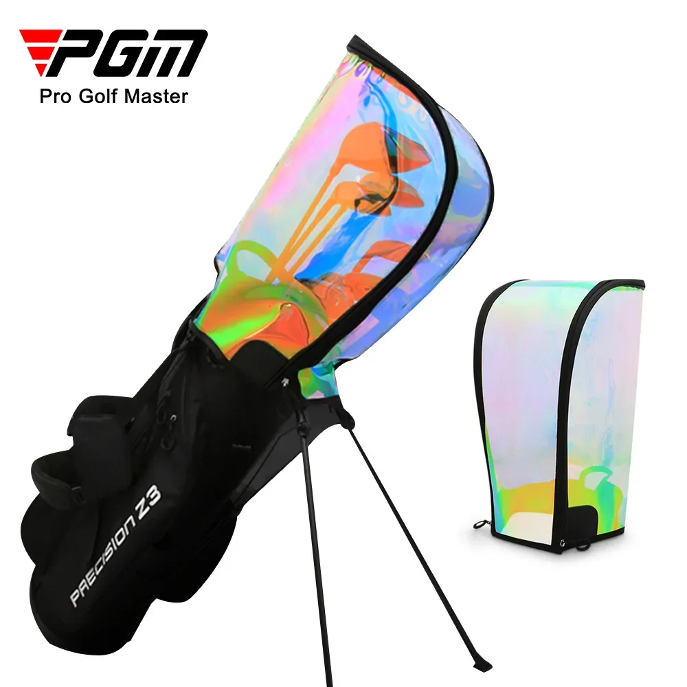 PGM Golf Bag Rain Cover Waterproof Hood Protection Lightweight Club Bags Raincoat Transparent Colorful Protector Supplies New