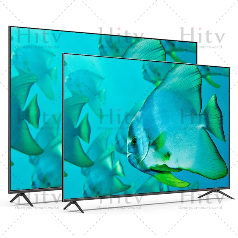 32 Inch Smart Android TV Full HD 1080p LED Flat Screen Television, WiFi USB Google Play Netflix, Budget Home & Hotel TV