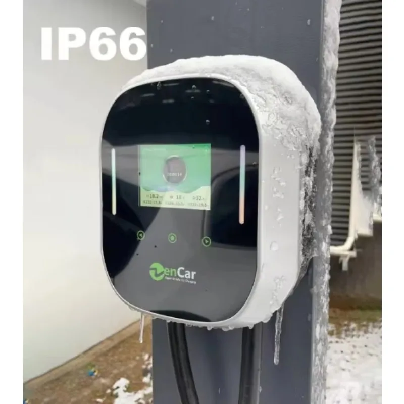 New Fast 32A 7kW Electric Vehicle Car Charging Station 230V EV Charger Wallbox With WIFI Optional IEC62196-2 Type 2 Connector