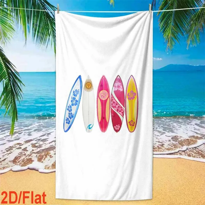 Italian Holiday Letter Style Blue White Stripe La Dolce Vita Cursive Print Quick Dry Sand Proof Microfiber Beach Towel