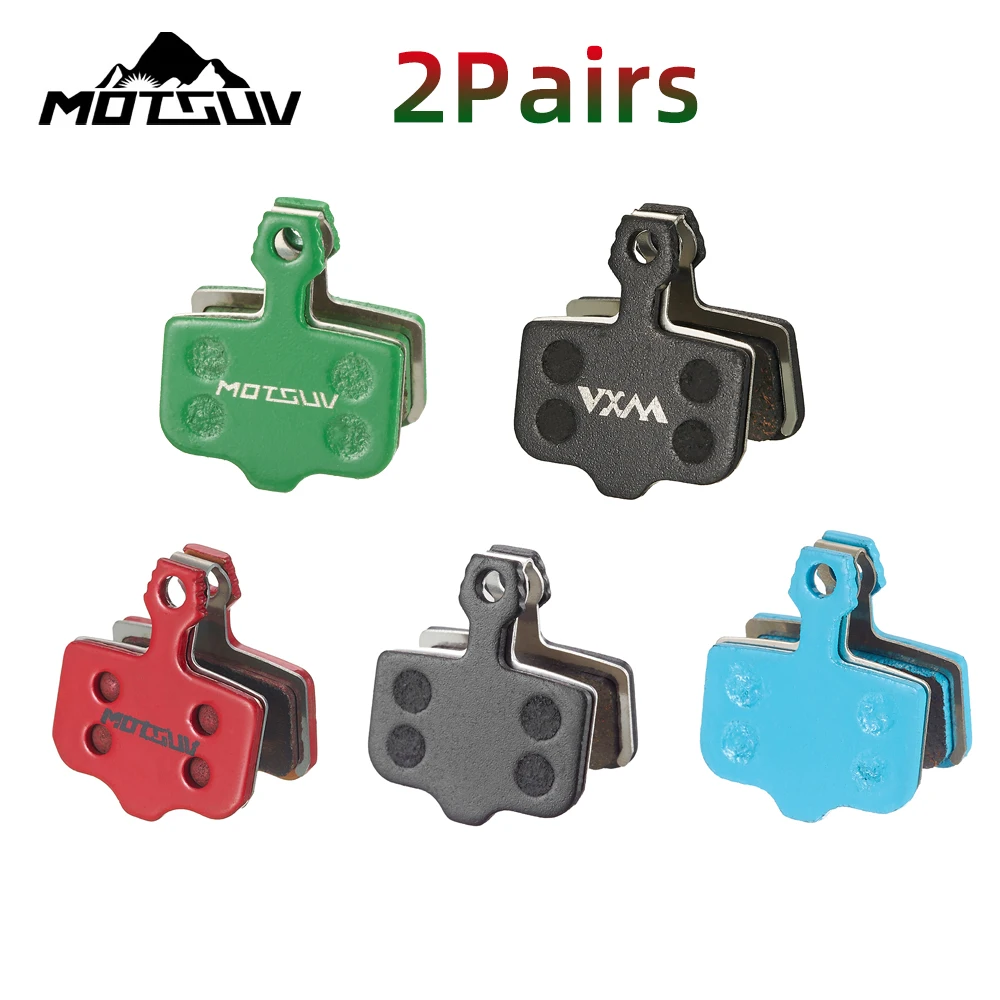 2Pairs Bicycle Brake Pad Resin/Sinter/Ceramic/Copper For AVID Elixir R/CR MAG 1 3 5 7 9, SRAM Level ,VIA GT,XO, XX, DB1 DB3 DB5