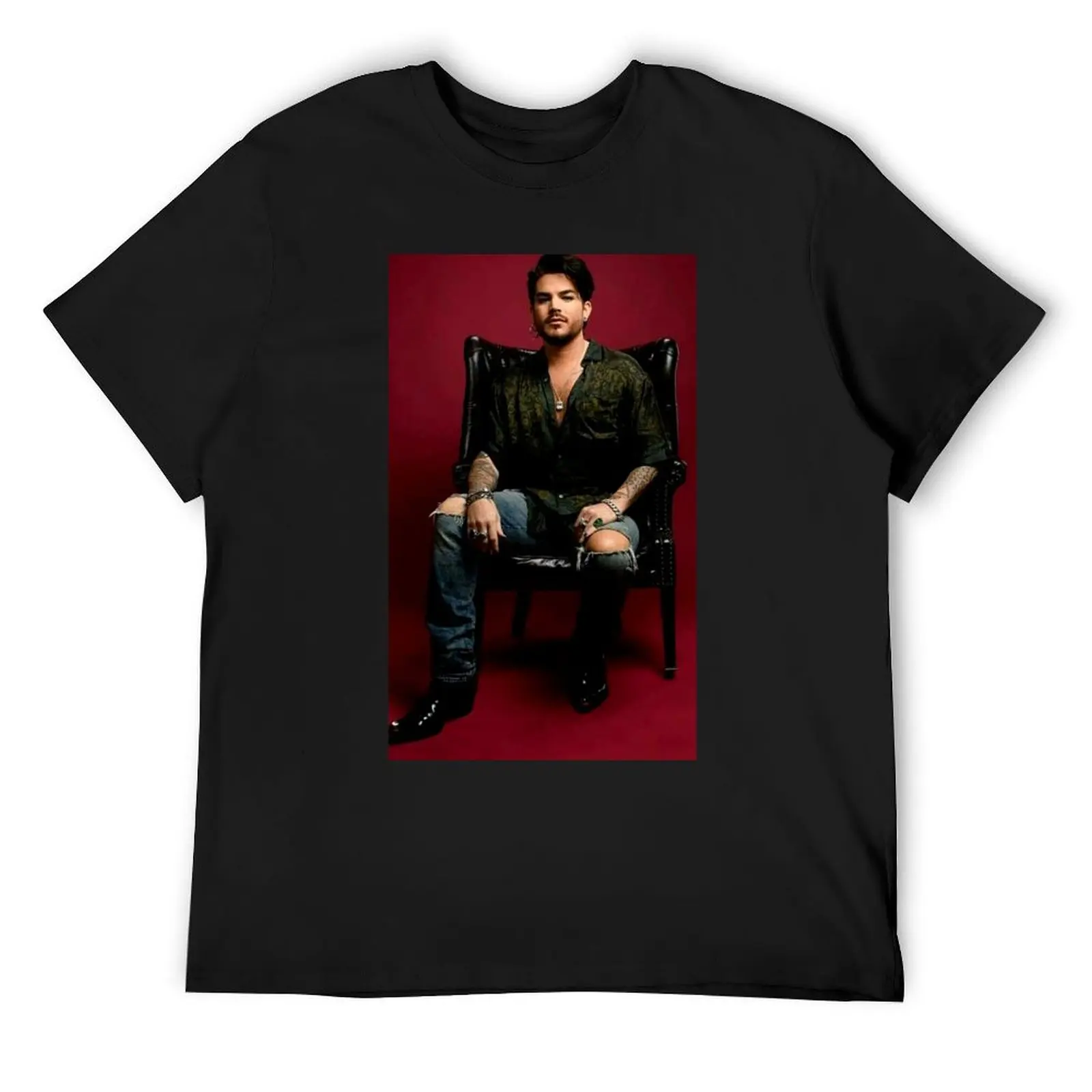 Hot Adam Lambert T-Shirt shirts graphic tee anime clothes vintage graphic tee shirts graphic tee men