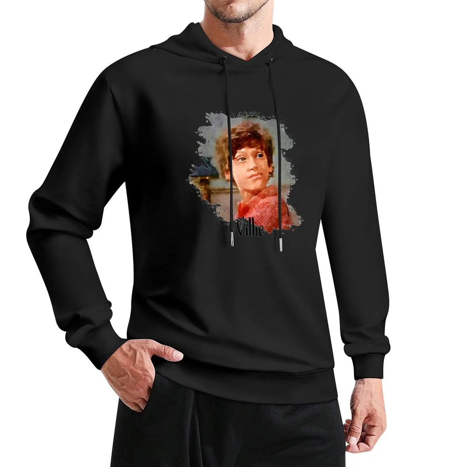 

Willie Oleson Little House on the Prairie Pullover Hoodie korean style clothes men's oversize hoodie