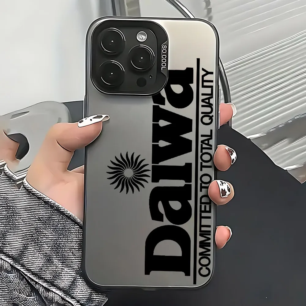Daiwas Fishing Logo Phone Case For iPhone 18 17 17e 16e 16 15 14 13 12 11 mini Pro Max X XR XSMAX 8 7 Air Plus Matte
