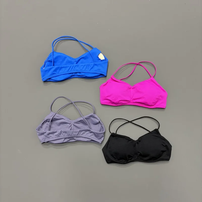 2Pcs HISTELLO Vision Fitness Set Seamless Cross Back Bra Cross Low Waist Ruched Hip Leggings Quick Dry Gym Sports Training Sets - view 6