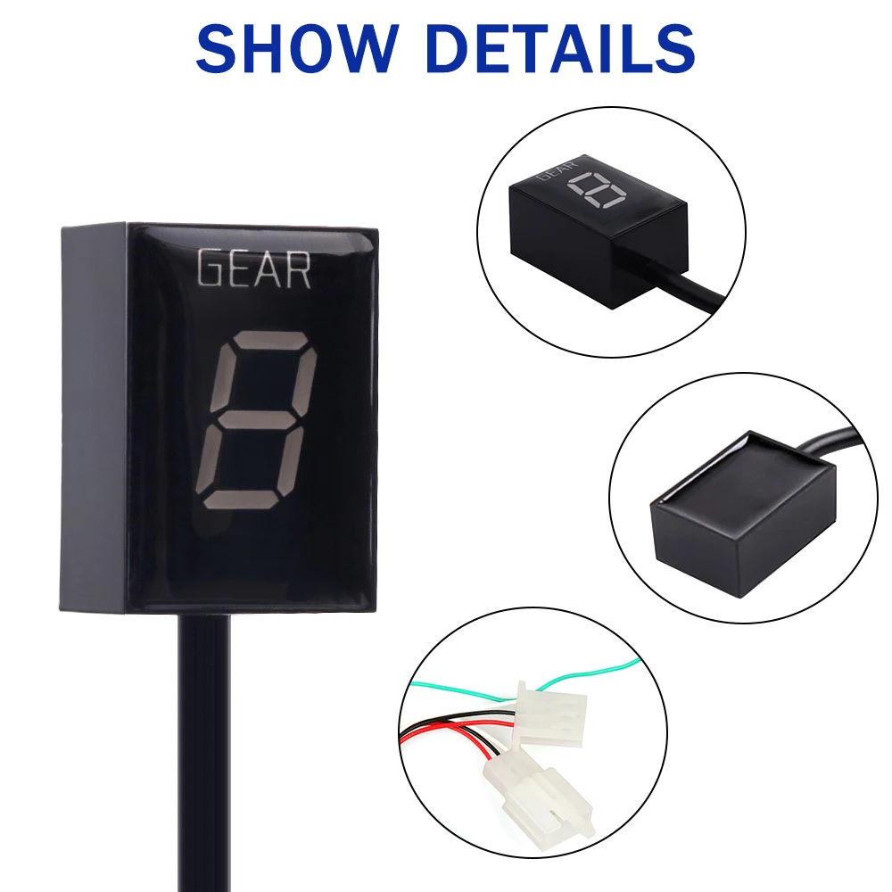 Motorcycle Gear Indicator Gear Display Meter For HONDA CBR 600 CBR600 F3 F4 F4i FS CBR900RR CBR 900 RR 919 RR CBR 919RR CBR919RR