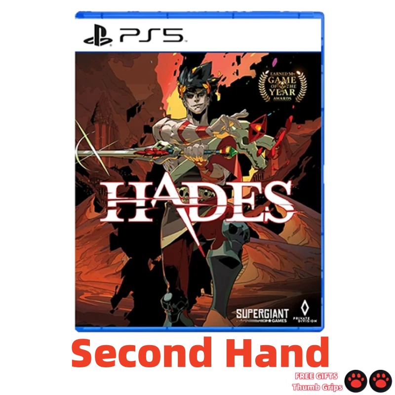 

Sony Playstation 5 PS5 Game CD Second Hand HADES 100% Official Original Physical Second Hand Game Card HADES Playstation 5 PS5