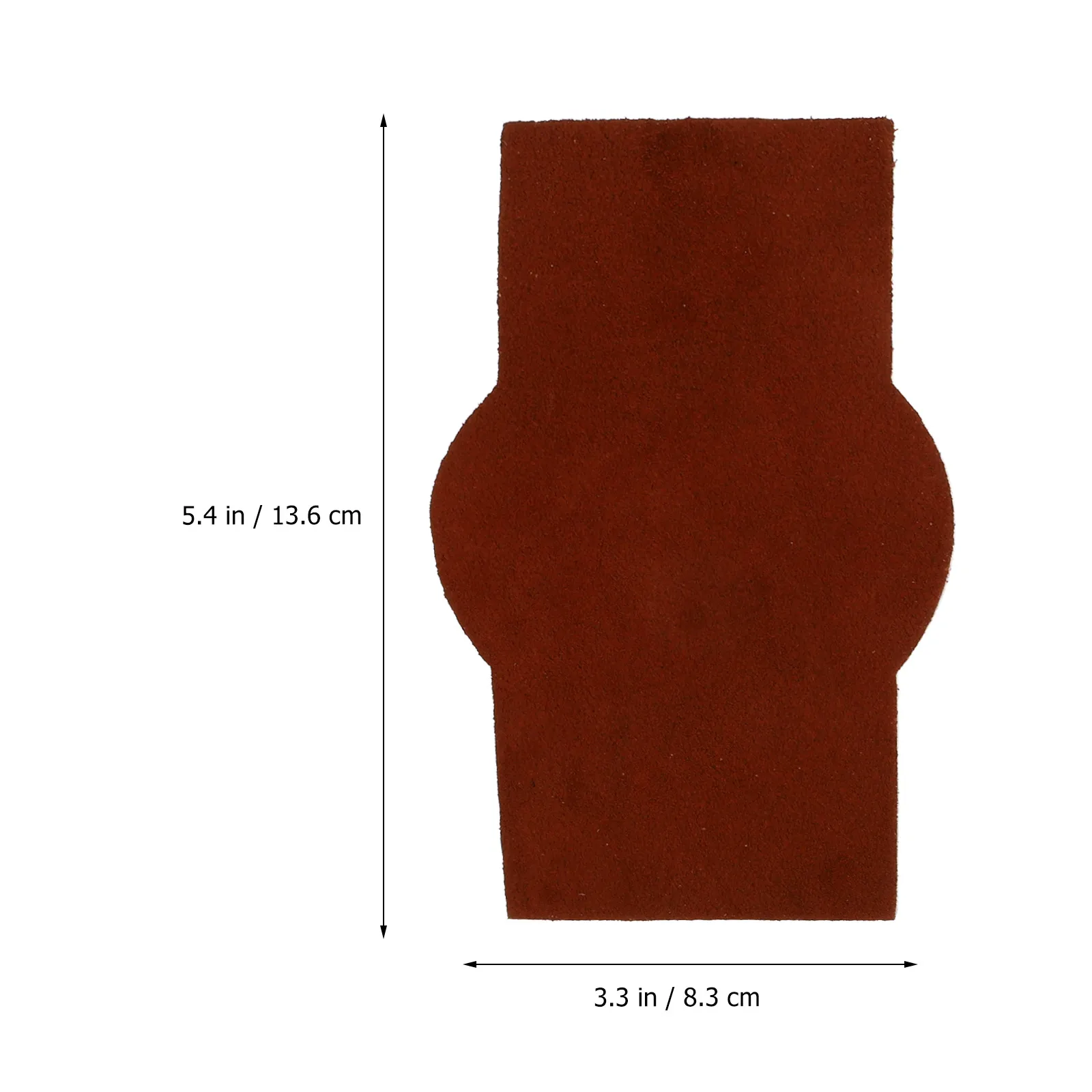 

2 pcs Cowhide Anti-Slip Mat For Erhu Pipa Liuqin Durable Nonslip Cushion Instrument Accessory Luthier Tool Wear-Resistant Pad