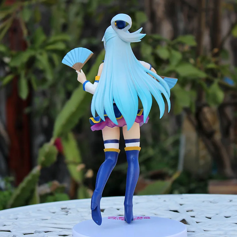 Anime Kono Subarashii Sekai ni Shukufuku o! Aqua Action Figure PVC Collection Model Doll Hobby Toys Desktop Decrations 20cm