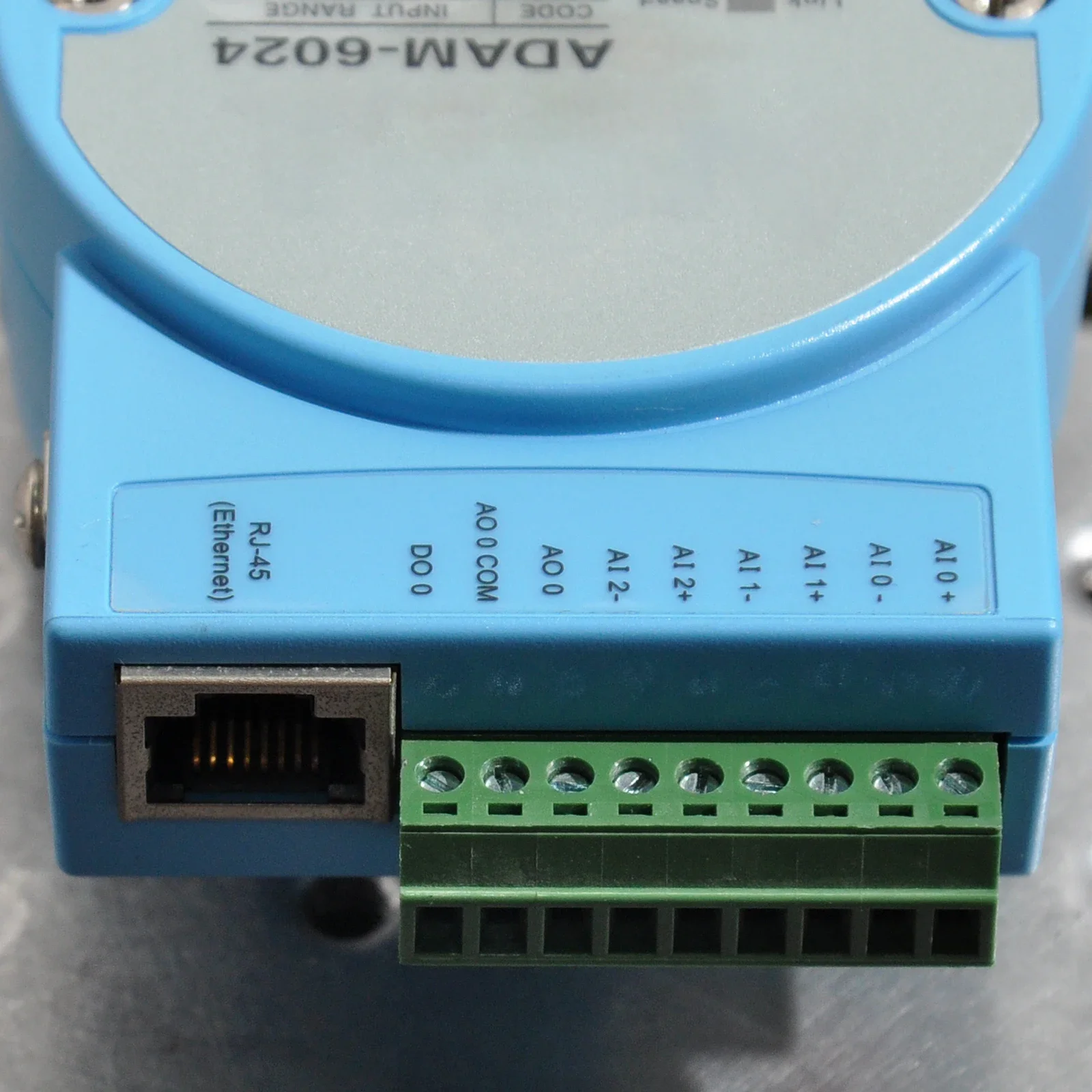 Módulo TCP Universal Isolado ADAM-6024, Protocolo Modbus de Entrada e Saída de Suporte, 12 Canais, Usado