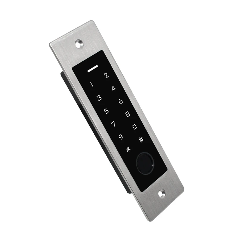 

N99R-Embedded-Waterproof-Metal-Fingerprint-Access-Control-Keypad-125Khz-Reader-Controller-Security-Protection-Door-Opener