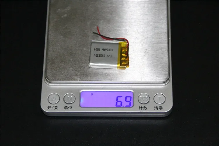 z.SHTV 502530   แบตเตอรี่ลิเธียมโพลิเมอร์ F8 Ling DM900 เครื่องบันทึก BL580 ชาร์จสากล 052530   เซลล์ลิเธียมไอออนแบบชาร์จไฟได้