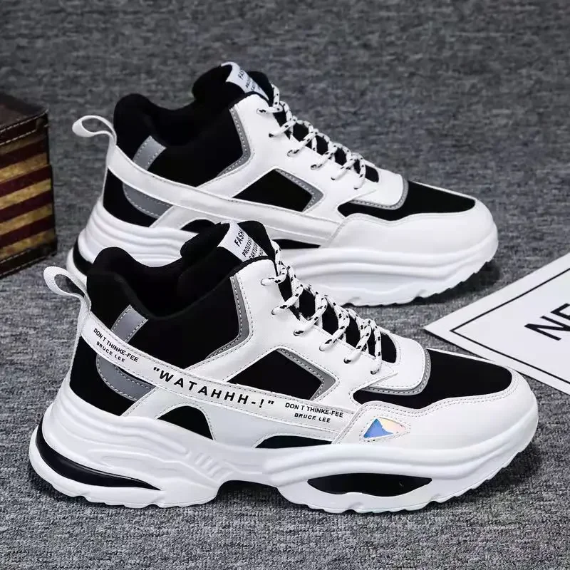 2023Men Casual Shoes Male Ourdoor Jogging Trekking Sneakers Lace Up Breathable Shoes Men Comfortable Light Soft Hard-Wearing