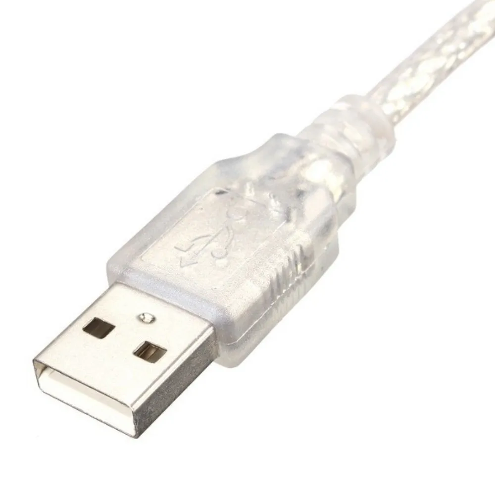 1.5M/5ft IEEE 1394 Cable USB 6P To 4Pin Male Connector 1394 Firewire Cable Connection Wire USB To Firewire Adapter