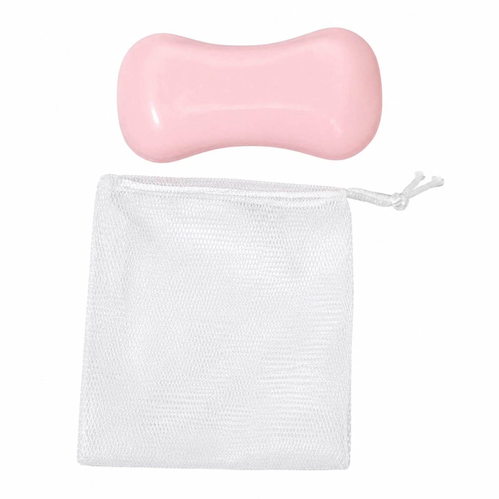 Foaming Mesh Bag Soft Breathable Bath Accessory for Skin Care Daily Face Wash Lather Pouch Travel Essential Durable