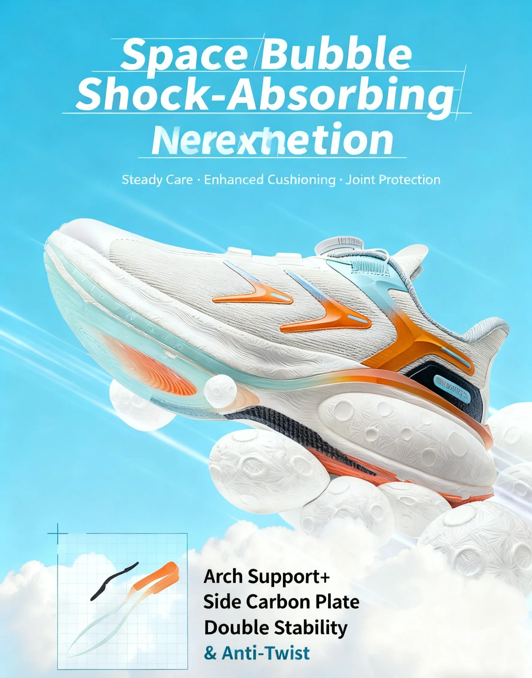 ONEMIX Autumn Winter Men Sneakers Breathable Shock‑Absorbing Running Shoes Lightweight Stylish Women Shoes Size 47 23308