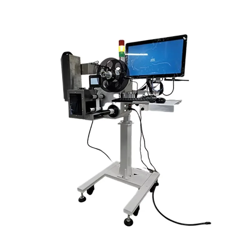 Automatic Cardboard Box/ Flat Bag Print and Apply System Labeling Machine Label Printing Machine