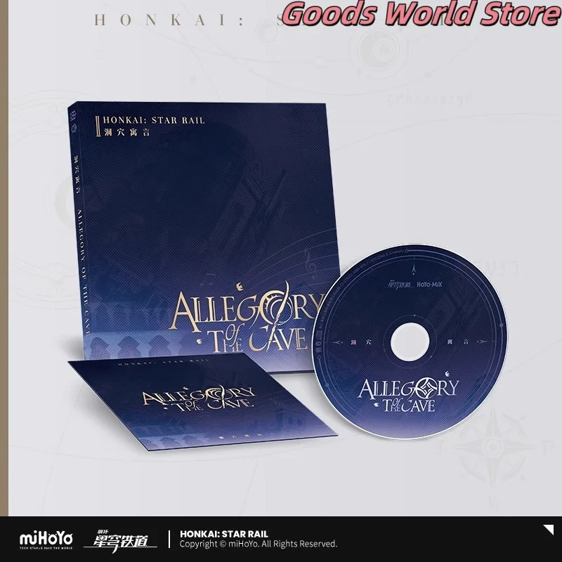 

Original Mihoyo Honkai Star Rail Allegory of the Cave Physical CD album Aventurine Robin Danheng Jingyuan Cosplay Costume Anime