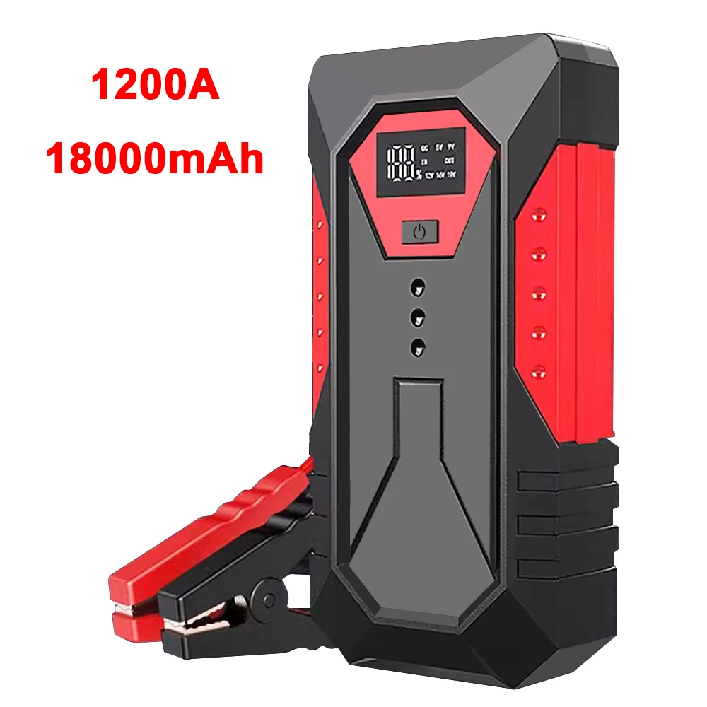 

1200A Car Jump Starter Power Bank 12V Portable Car Battery Booster Starting Device Petrol Diesel Car Starter Buster