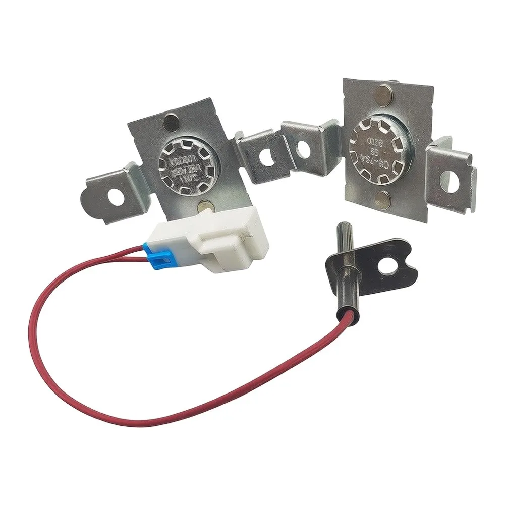 For Dryer Thermistor Kit Paired with Two High Limit Thermostats for Models Compatible with Part Numbers 1268206 and AP4441539