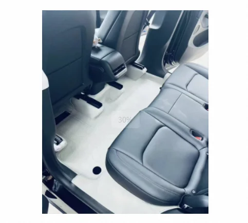 Customized Leather Car Floor Mats Suitable for Model Y  X   and Model Business Style Floor Mat Kits