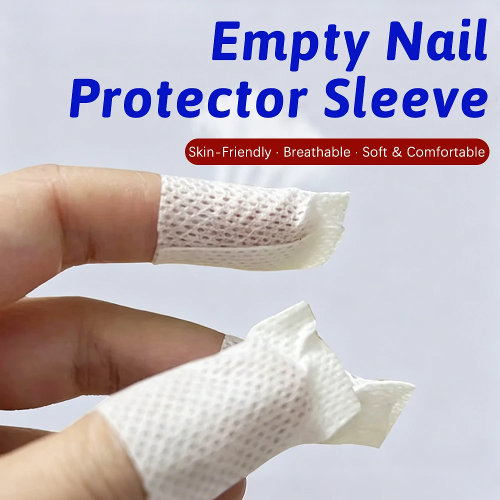 Waterproof Breathable Nail Protector Bandage Adhesive Tape for Broken Fingernail Toenail Repair Manicure Finger Protection Cover