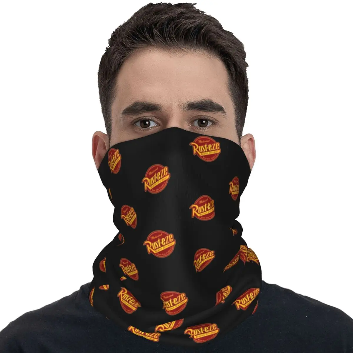 Lightning McQueen Balaclava Medicated Rusteze Hiking Camping Face Masks Women Protection Cycling Mask Neck Warmer Neck Gaiter