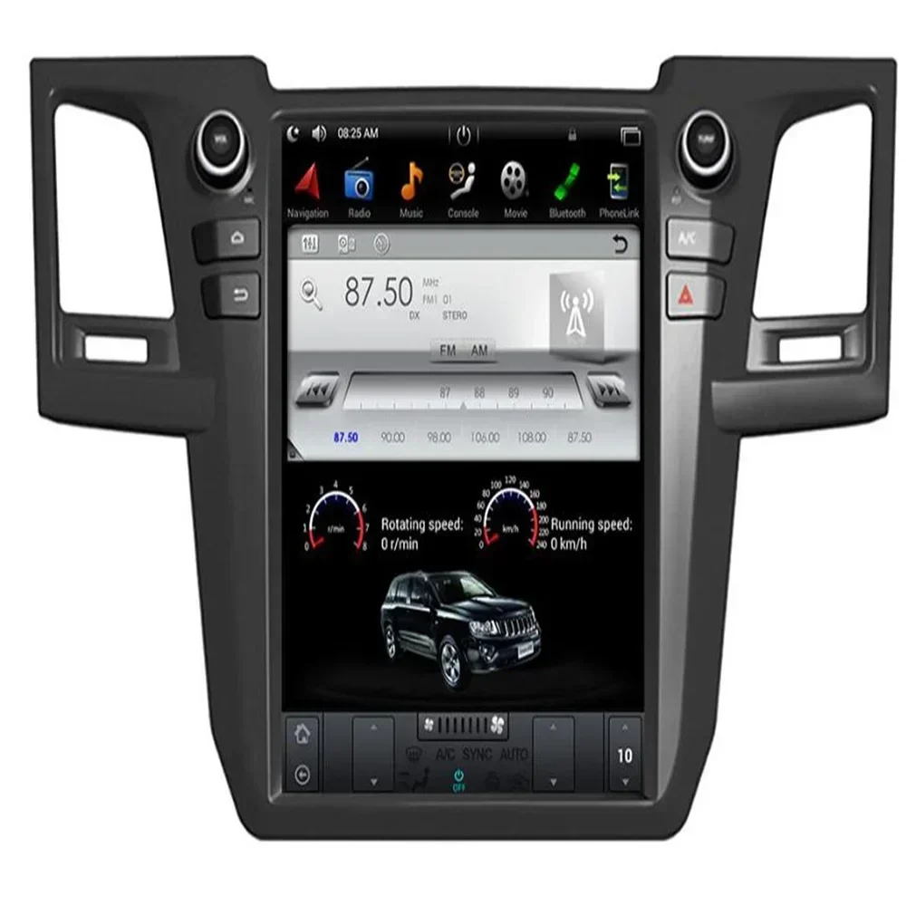 15inch PX6 Tesla Screen Multimedia Car Video Player For Toyota Hilux Revo Srv Fortuner Android Radio Auto Car Stereo GPS Carplay