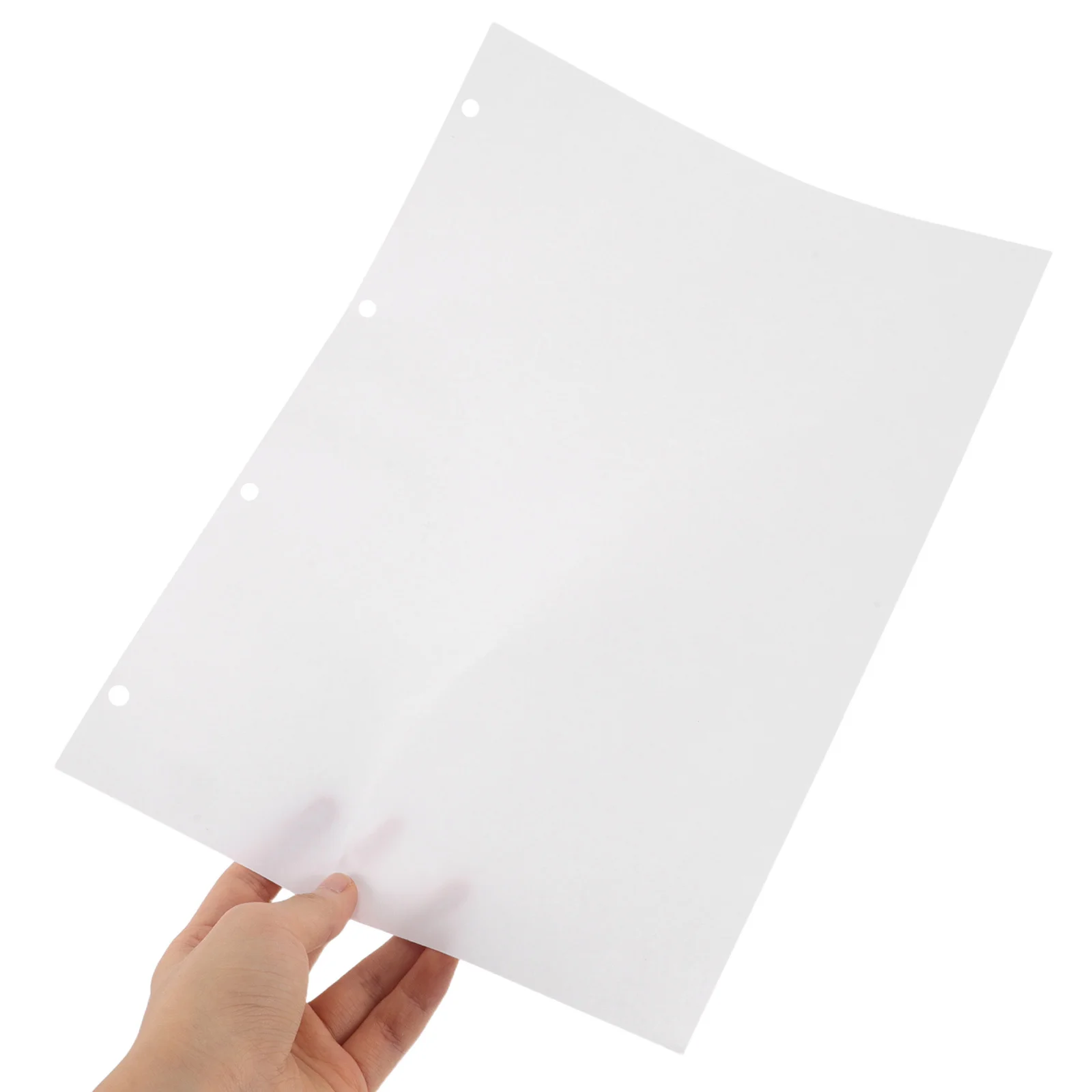 40Pcs A4 Loose Leaf Paper Refills Planner Inserts DIY Journaling Blank Filler Paper Notebook Replacement Journal Refill