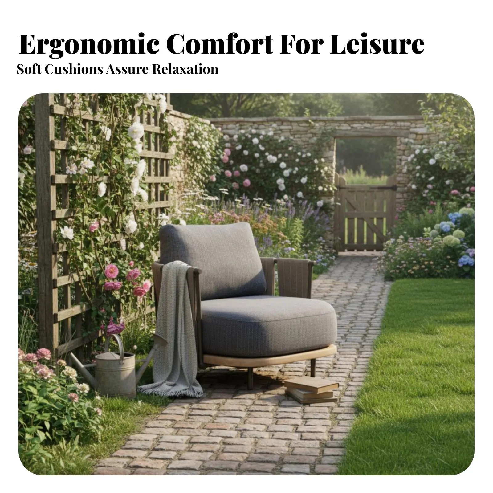 Conjunto de sofá con respaldo tejido, resistente al agua, muebles de exterior con acolchados gruesos, diseño configurable para propietarios de viviendas, balcones y patios.