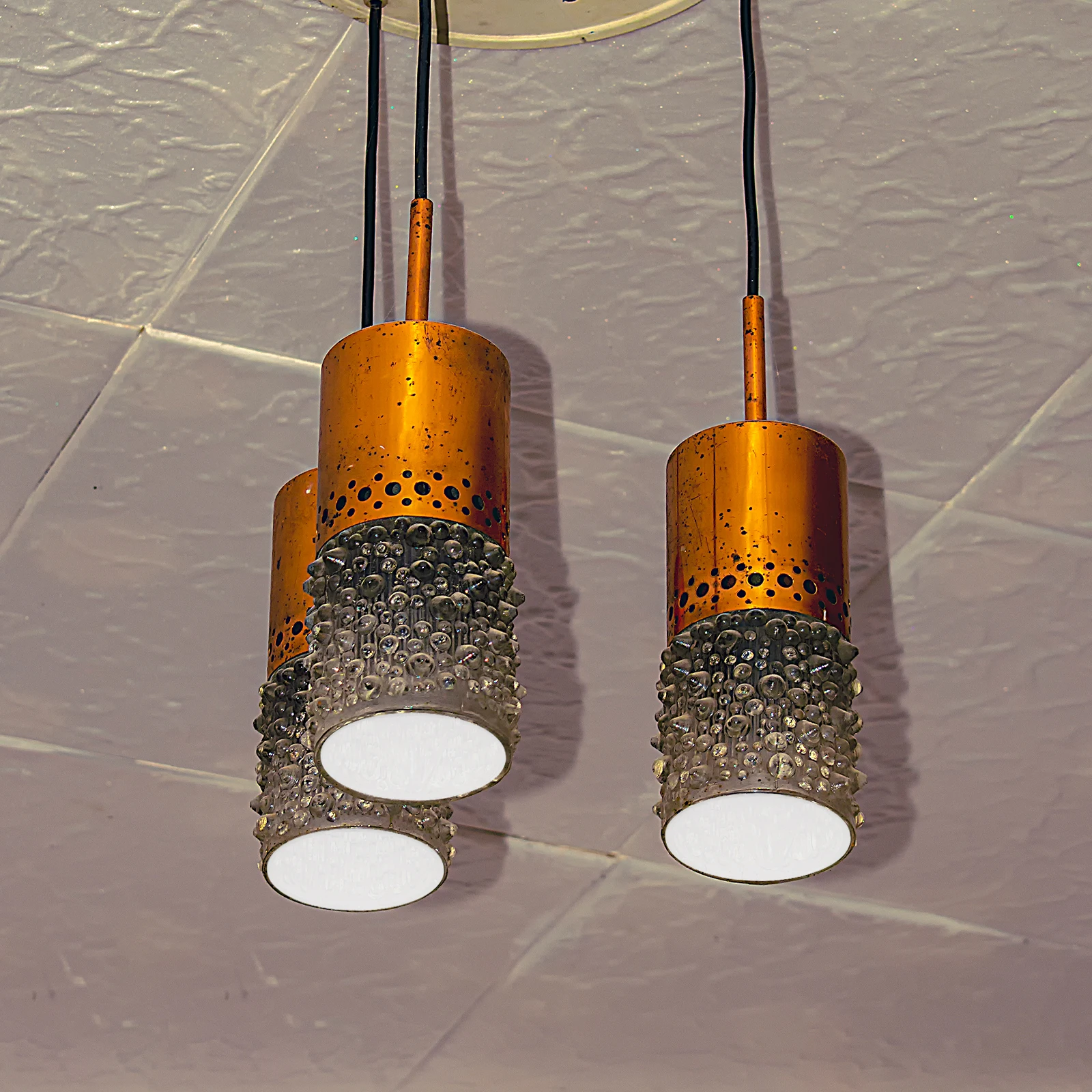 6 pezzi da incasso diffusore paralume copertura acrilica lampadario accessori lampada paralume a LED diffusore design piatto facile