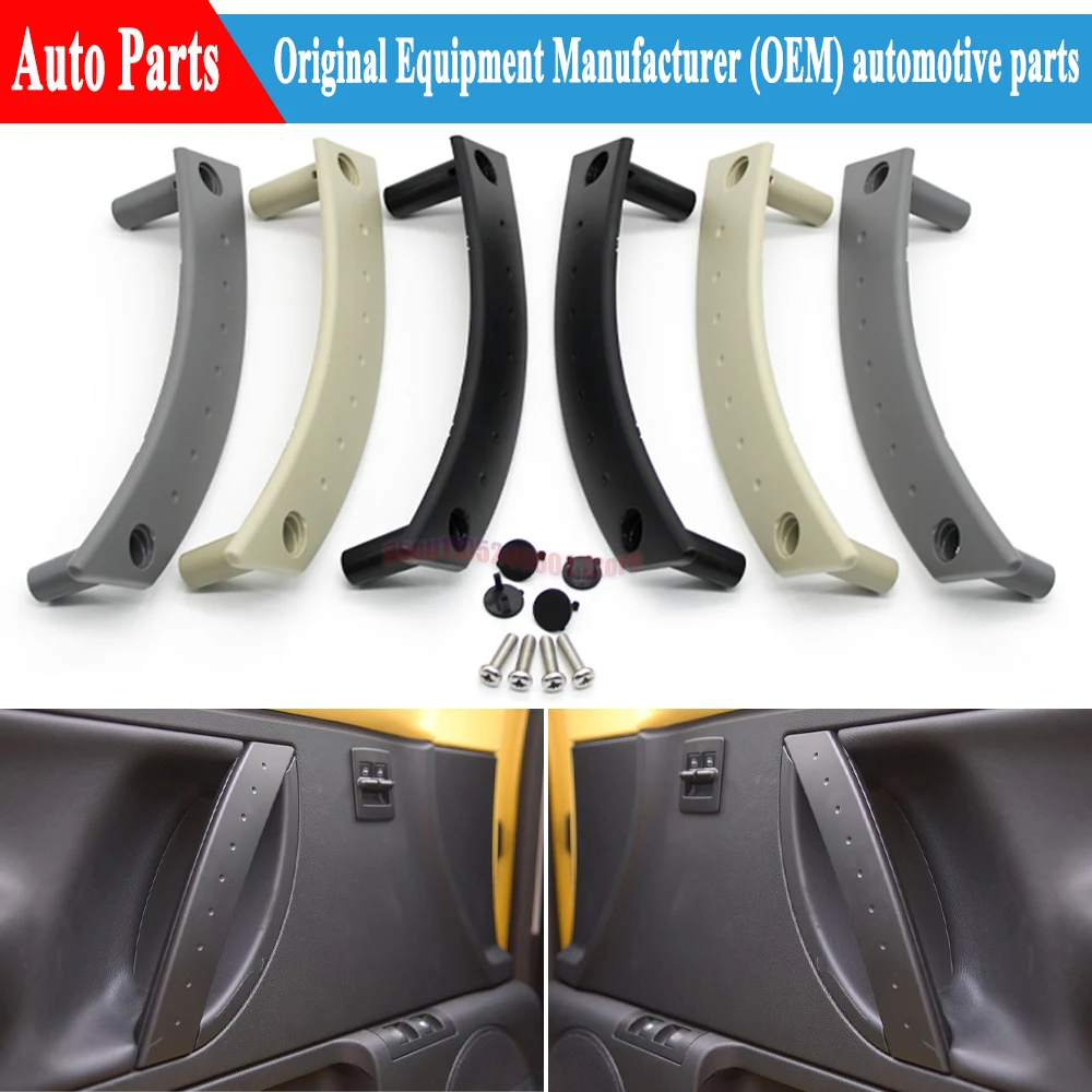 Upgraded 1 2PCS Car Interior Left Right Door Handle Protective Cover Replacement For Volkswagen VW Beetle 1998-2010
