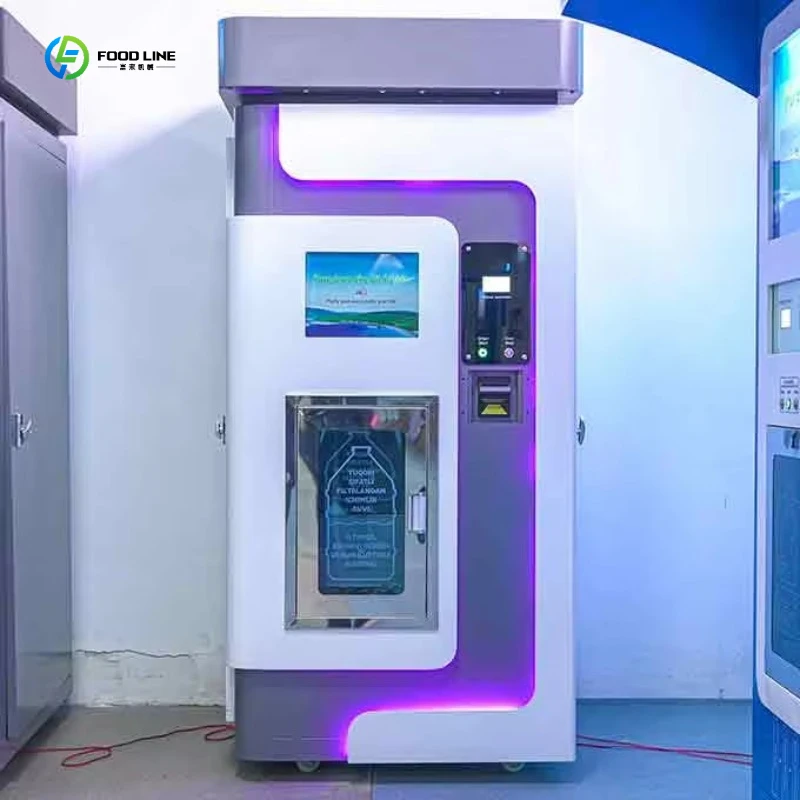 Purified Water Vending Machine Community Water Vending Machine Intelligent Control Pure Water Selling Machinery FL Customized