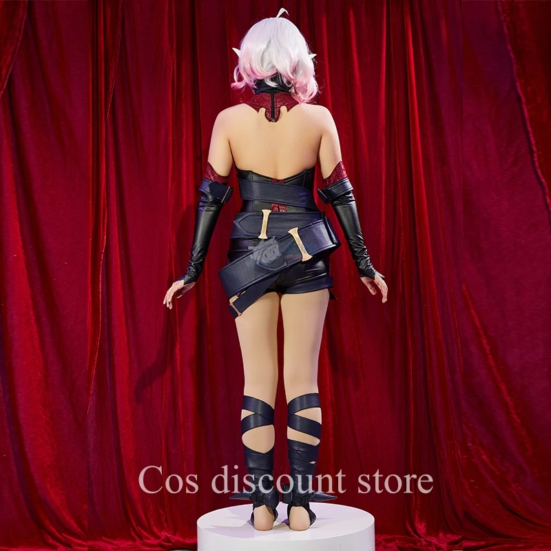 Briar Cosplay Costume Game LOL Doujin Women Sexy Jumpsuit Cos Clothes Carnival Comic-con Party Suit Full Set Black Pre-sale