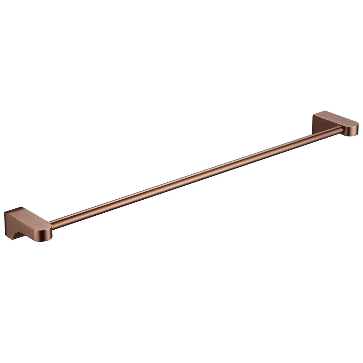 7 Pieces Wall Mounted 304 Stainless Steel Modern Bathroom Accessory Set in Rose Gold